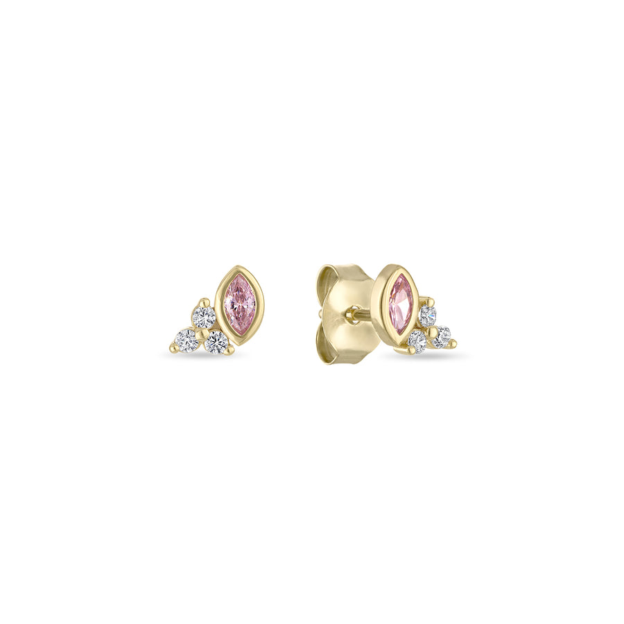 Vermeil Ballerina Pink 3 Piece Jewelry Set