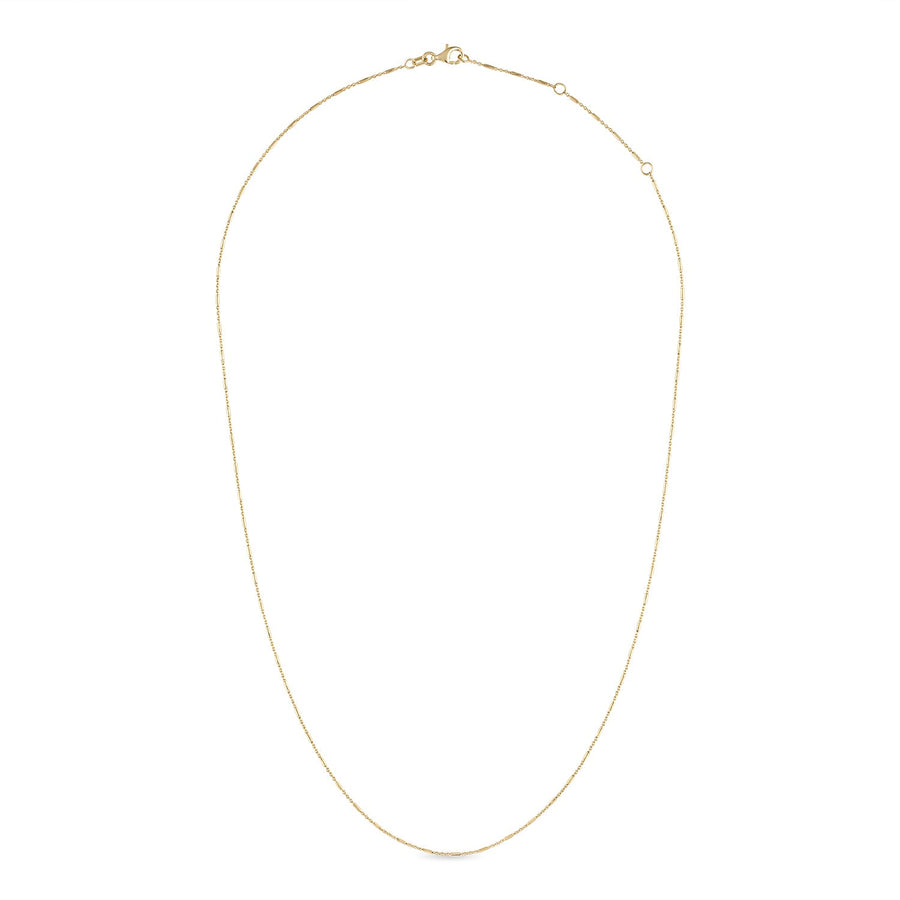 Fine Pave' Diamond  Medallion Pendant on Sun Bar Link Chain
